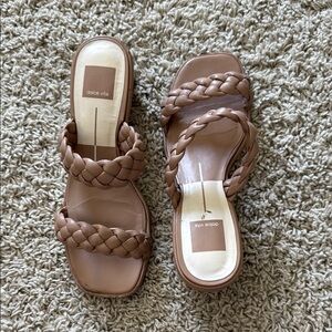 Dolce Vita Women's Tan Braided Sandals